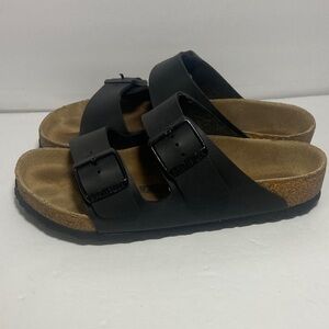 Birkenstock Black Arizona Sandals like new size 38